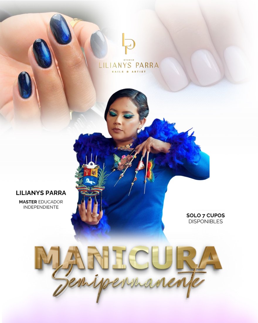 Flyer del curso Manicura Semipermanente